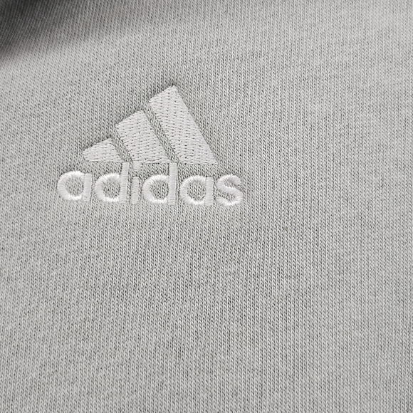 Adidas Women's Floral Graphic 3-Stripes Fleece Cropped Loose Fit Hoodie Size XS - Picture 4 of 12